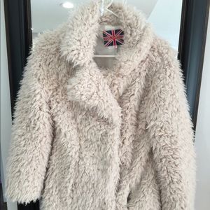 Miss London women’s fur jacket